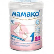 Мамако Premium на козьем молоке 1 с рождения 800 г смесь молочная адаптир.