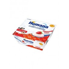 Humana Йогурт с клубникой 4* 100гр