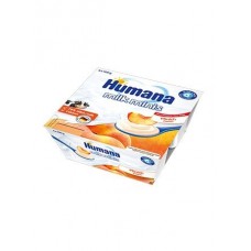 Humana Йогурт Молочный десерт с персиком 400 гр