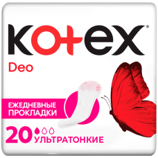 Kotex Ежедневки Deo Super Slim Liners 20*16