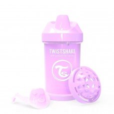 Twistshake Поильник Twistshake Crawler Cup. 300 мл. Пастельный фиолетовый.Возраст 8+m.