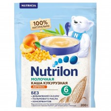Nutricia Nutrilon Каша Молочная Кукурузная с абрикосом (6+ мес) 200 гр