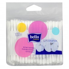 Bela Mamma ватные палочки 100шт полиэтиленовая упаковка