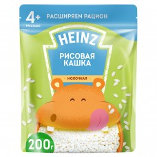 Heinz Кашка Рисовая Молочная 180гр