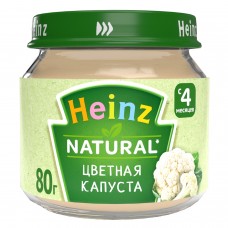 Heinz Пюре цветная капуста 80 гр (стекло)