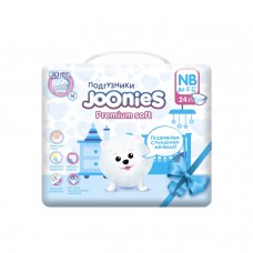 Joonies Premium Soft Подгузники NB24,0-5кг