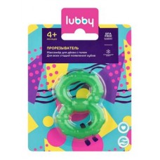 Lubby Прорезыватель с гелем 4+ мес