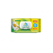 LUNA BABY влажные салфетки очищающие 100 шт