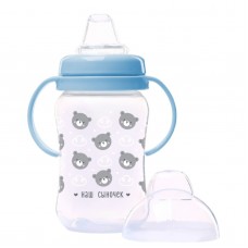 Mum&Baby Поильник-непроливайка, мягкий носик, от 9 мес., 270 мл., «Наш сыночек» арт.10328443