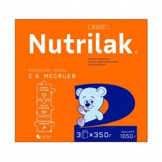 Nutrilak 2 смесь сухая молочная адаптированная последующая с 6 до 12 мес 1050 гр
