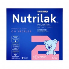 Nutrilak Premium + 2 молочная сухая адап. последующая 1050гр