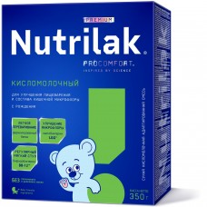 Nutrilak Premium кисломолочный смесь сухая адаптираванная 350гр