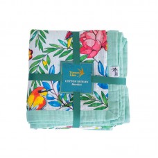Tommy Lise Муслиновое одеяло BLOOMING DAY 106*106(100% хлопок)