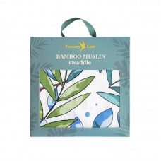 Tommy Lise Муслиновая пеленка DANCING SHRUB 120*120(70%,бамбук,30%хлопок)