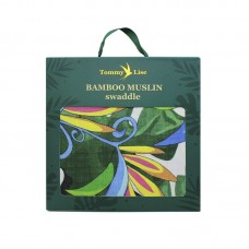 Tommy Lise Муслиновая пеленка LUSH GARDEN 120*120(70 бамбук,30%хлопок)