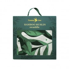 Tommy Lise Муслиновая пеленка ROAMING MANGROVE 120*120(70%бамбук,30%хлопок)