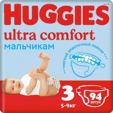 Huggies Ultra Comfort для мальчиков 3 5-9 (94)