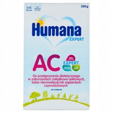 Humana Смесь AntiColic Молочная против колик с пребиотиками и нуклеотидами 300гр