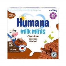 Humana Пудинг шоколадный, с 10 мес. 4 шт х 100 г