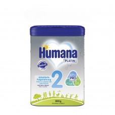 Humana Platin Смесь Детская 2 c 6 до 12 месяцев 800гр