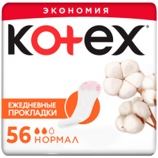 Kotex Normal Liners Ежедневки 56 шт
