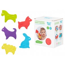 Roxy Kids Антискользящие мини-коврики Серия ANIMALS. Цвета в ассортименте. 15 шт.
