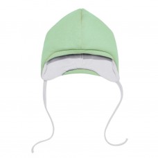 Toucan Шапочка утеплённая из футера (зеленое яблоко)(36-38)