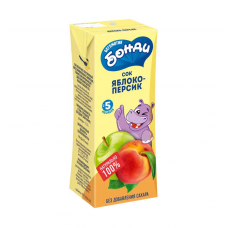 БОНДИ сок яблоко-персик 0,2 л