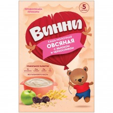 Винни Овсянная с яблоком и черносливом