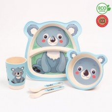 Крошка Я Набор бамбуковой посуды 