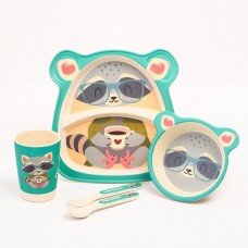Крошка Я Набор бамбуковой посуды 