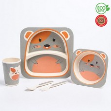 Крошка Я Набор бамбуковой посуды 