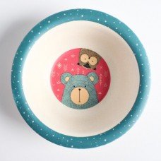 Крошка Я Миска детская из бамбука, цвет и рисунок МИКС   4591211