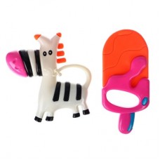 Крошка Я Набор погремушек «Зебра и Эскимо», 2 шт арт.142436