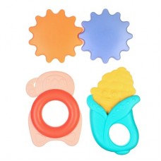 Крошка Я Набор погремушек с прорезывателем «Овощной МИКС, 3 шт арт.4754409