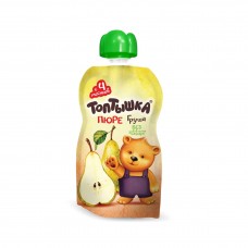 Топтышка Пюре в пауче грушевое 90г