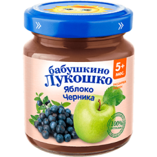 Бабушкино Лукошко Пюре 100гр. 