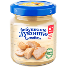 Бабушкино Лукошко Пюре 100гр. 