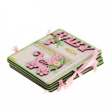 Фотоальбом 10х15 см Baby Girl, 4 страницы 1245921