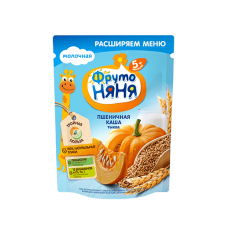 Фруто Няня Каша Молочная Пшеничная с тыквой