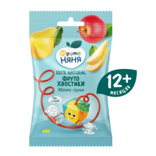 Фруто Няня ФрутоХвостики 15 г Яблоко-груша